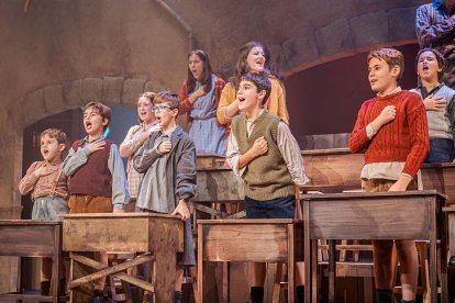 El musical 'Los Chicos del Coro' en el Teatro Calderón.- CALDERÓN
