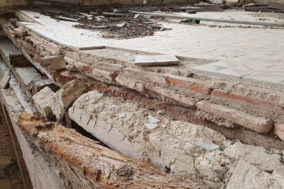 Detalle del forjado.-JCYL