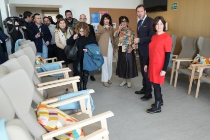 Inauguaración del centro de mayores en Parquesol.- J.M.LOSTAU
