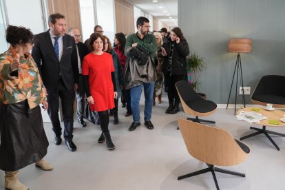 Inauguaración del centro de mayores en Parquesol.- J.M.LOSTAU