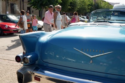 Fiesta de la Vendimia en la localidad vallisoletana de Rueda, con degustación de vinos, exposición de coches clásicos y danzas castellanas. -PHOTOGENIC