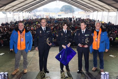 El Cuerpo Nacional de Policía es galardonado en la 41ª edición de Pingüinos.  -AYUNTAMIENTO VALLADOLID