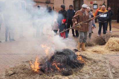 Fiesta del mondongo, matanza del cerdo en Matapozuelos. PHOTOGENIC