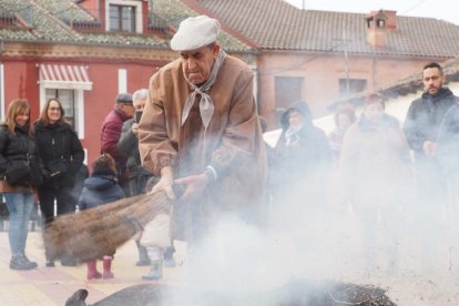 Fiesta del mondongo, matanza del cerdo en Matapozuelos. PHOTOGENIC