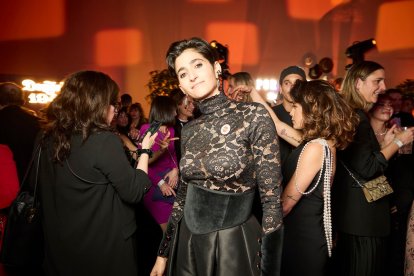 Alba Flores en la fiesta de los Goya en el pabellón de la Feria de Valladolid - PEPINO MARINO