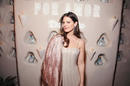Isabelle Junot en la fiesta de los Goya en el pabellón de la Feria de Valladolid - PEPINO MARINO