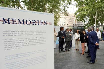Acto de inauguración de la exposición 'Memories'.- ICAL