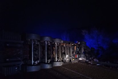 Estado en el que quedaron los vehículos accidentados.- E. M.