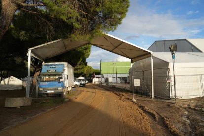 La zona de escenarios en Motauros 2024. -J.M. LOSTAU.