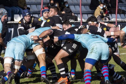 Partido entre SilverStorm El Salvador y el Barça Rugbi. / PHOTOGENIC