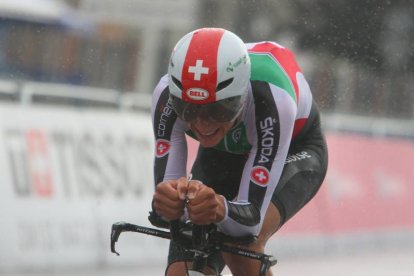 Prueba contrarreloj sub 23 masculina del Mundial de Ciclismo de Ponferrada