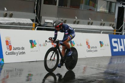 Prueba contrarreloj junior femenina del Mundial de Ciclismo de Ponferrada