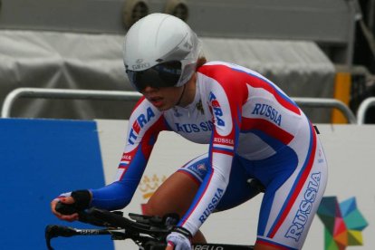 Prueba contrarreloj junior femenina del Mundial de Ciclismo de Ponferrada