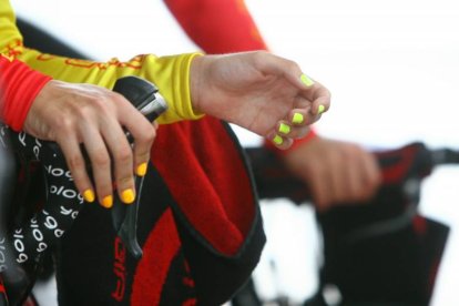 Prueba contrarreloj junior femenina del Mundial de Ciclismo de Ponferrada