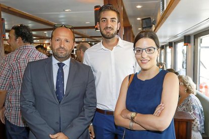 Oliver Becerro, Sergio Alonso e Isabel Diego (Willis Towers Watson).