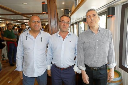 José María Redondo (Asvepreva), Julian Arroyo y Juan Carlos García.