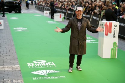 Pérez Gellida en la alfombra verde. / PHOTOGENIC