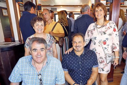 Concha López, Julio Justo, José Antonio de Castro y Marta Recio (BRS Valladolid).