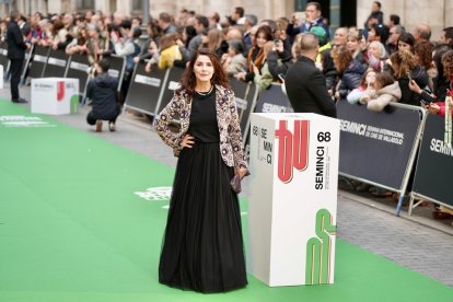Alfombra verde de la 68 Seminci antes de la clausura. / PHOTOGENIC