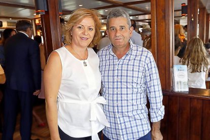Maribel Cubero y Félix Lázaro (Aluminios Félix Lázaro).