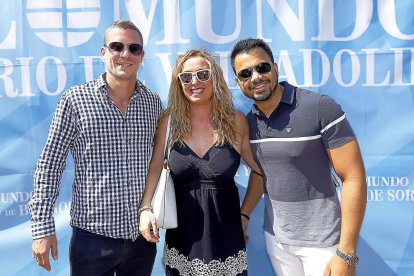 Remi Descamps (Swing Publicidad), Mariche y Gerardo Torin.