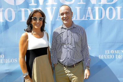 María Eugenia García y Pedro Arroyo (AquaVall).