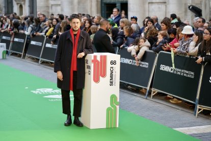 Víctor Iriarte en la alfombra verde. / PHOTOGENIC