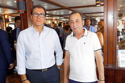 Ismael Pérez (ONCE) y Fernando Calero.