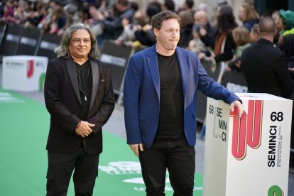 Alfombra verde de la 68 Seminci antes de la clausura. / PHOTOGENIC
