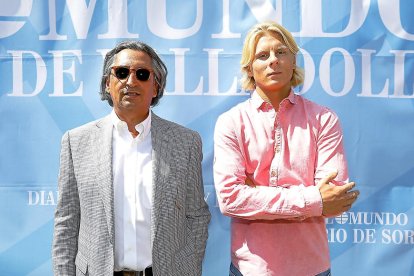 Juan Carlos y Arturo de Margarida (Colegio de Economistas).