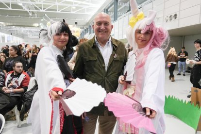 Jesús Julio Carnero acude al Salón del Cómic y Manga de Castilla y León en Valladolid. -J.M. LOSTAU