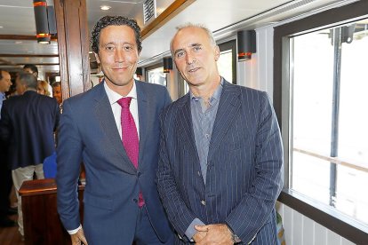 Jorge Moreta (Fundación Siglo) y José Antonio Arias (El Mundo).