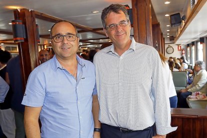 Manuel Centeno (La 8 Valladolid) y Roberto Pérez (Adarsa).
