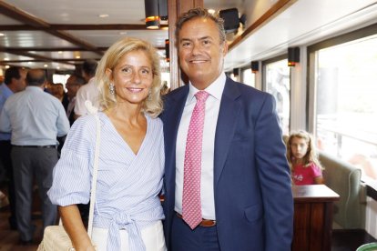 Isabel García y Luis Ortiz de Lanzagorta (Fundación Schola).