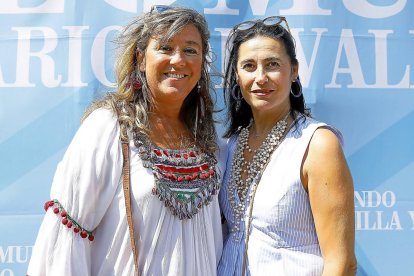 Rocío García y Marta Mozo (Seguros Bilbao).