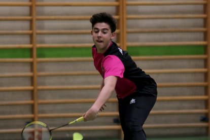La actividad de bádminton de los Juegos Escolares de la Diputación en Medina del Campo. / MONTSE ÁLVAREZ