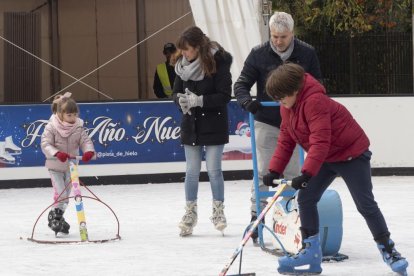 Pista de hielo en Paseo Central de Campo Grande. PHOTOGENIC