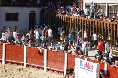 Segundo encierro de las fiestas de Peñafiel 2023 .-PHOTOGENIC