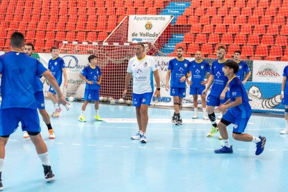 Pretemporada del Recoletas Atlético Valladolid en Huerta. / A. V.