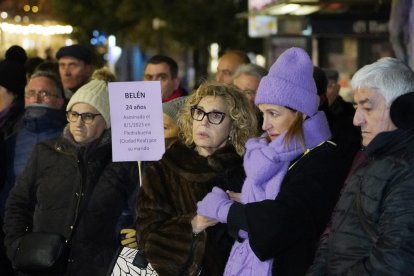 Manifestación en Valladolid contra la violencia machista. ICAL