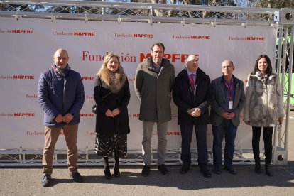 Óscar Puente en la presentación de la Feria MoviliVa! en la Acera de Recoletos en Valladolid.- UNIDAD DE MEDIOS DE COMUNICACIÓN