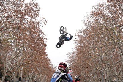 Exhibición tras el Desfile de Banderas de Pingüinos 2024. -ICAL