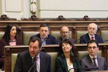 El Pleno de despedida de Óscar Puente y Ana Redondo como concejales. -PSOE. VA.