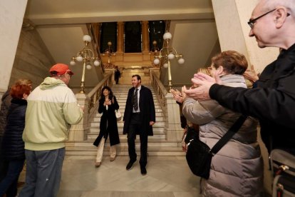 El Pleno de despedida de Óscar Puente y Ana Redondo como concejales. -PHOTOGENIC.