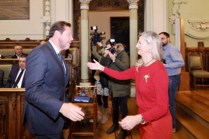 El Pleno de despedida de Óscar Puente y Ana Redondo como concejales. -PHOTOGENIC.