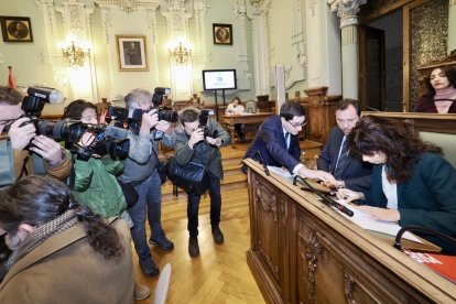 El Pleno de despedida de Óscar Puente y Ana Redondo como concejales. -PHOTOGENIC.