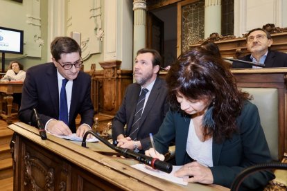El Pleno de despedida de Óscar Puente y Ana Redondo como concejales. -PHOTOGENIC.