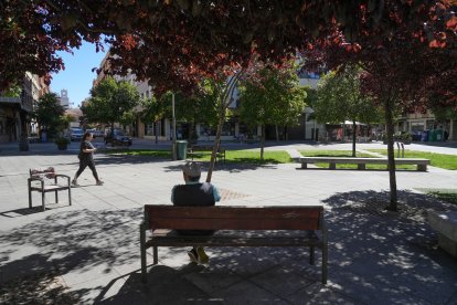 Plaza de San Miguel en la actualidad .-J.M. LOSTAU