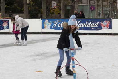 Pista de hielo en Paseo Central de Campo Grande. PHOTOGENIC