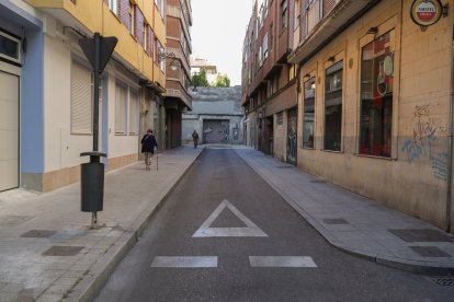 Calle de Gardoqui en la actualidad .-J.M. LOSTAU